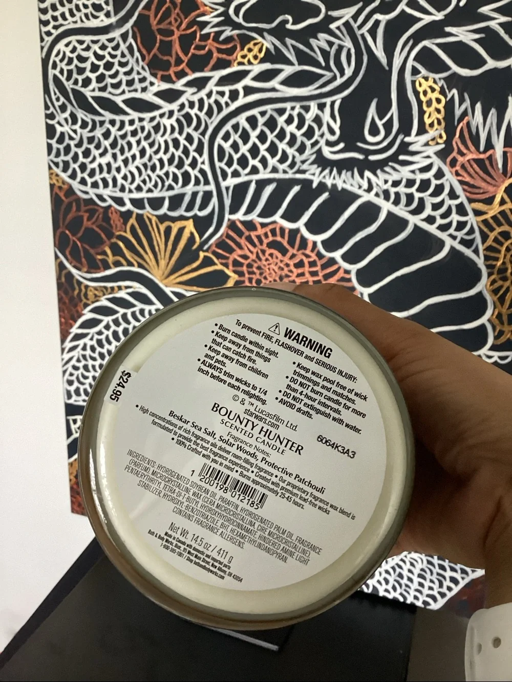 Bath and Body Works Bounty Hunter 3 wick candle